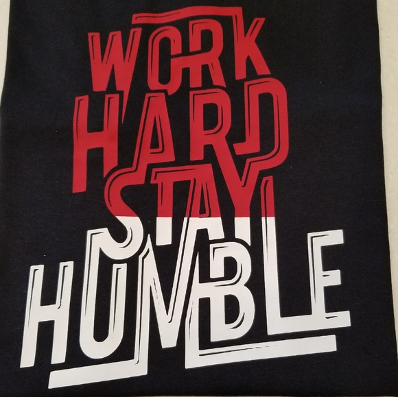 BRAND NEW "WORK HARD STAY HUMBLE" TEE!!😍 - Picture 8 of 8